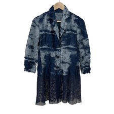 Auth ISSEYMIYAKE - Navy Light Blue Women's Jacket