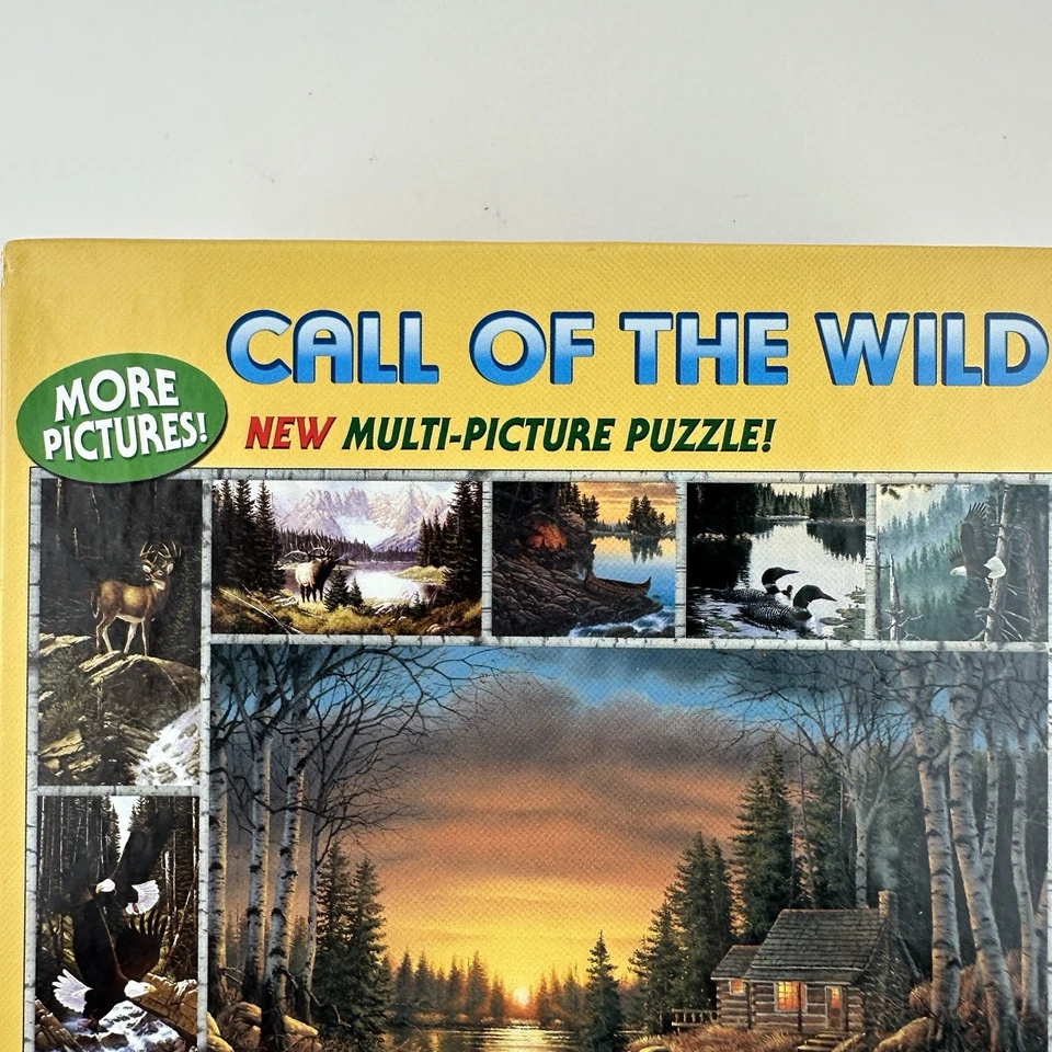 Call of the Wild Muli-Picture Puzzle 750 Piece by White Mountain Puzzles * NEW * - Image 2 of 4