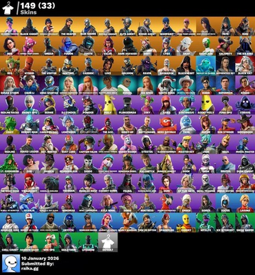 #ad #ad 🎮 149 OG Ghoul Trooper Black Knight Sparkle Specialist The Reaper $100.00