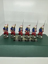 FRONTLINE FIGURES FCZ2 French Imperial Guard Zouaves Advancing Toy Soldier 67/