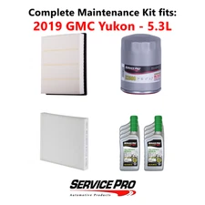 2019 GMC Yukon 5.3L Complete Cabin, Air & Oil Filter Kit (0W-20)
