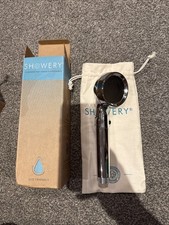 Showery Eco-Friendly Shower Head - Brand New! Silver Colour