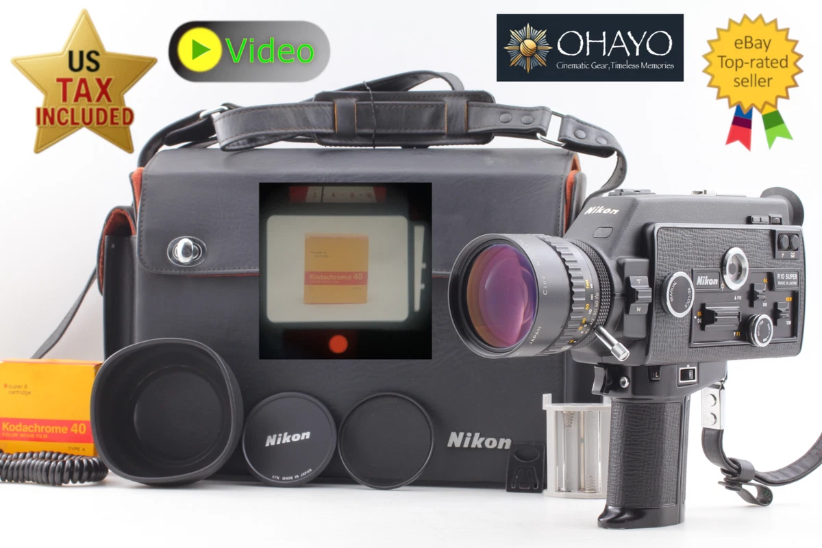 貴重フード付☆Nikon R8 SUPER 8ミリカメラ 通電確認済 外観美品 ニコンR8スーパーズーム | マディ折原のfilm club blog -muddy orihara