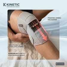 Knee Brace Assistive Device Pain Relief Walk Support Stabilizer Pad Compression