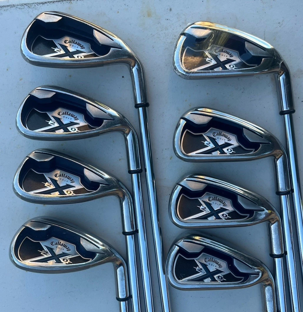 メンズ フルセット☆Callaway X20 ODYSSEY ゴルフ/R96P Callaway キャロウェイ X-20 メンズゴルフクラブ アイアンセット