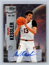 2022 SkyBox Metal Universe Champions Walker Kessler #072 Base Autographs