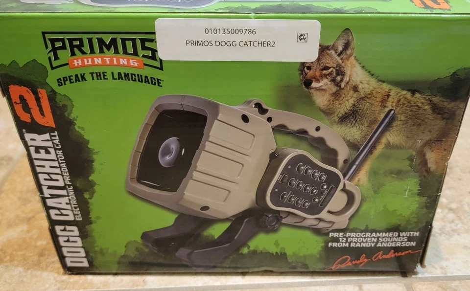 Primos 3851 Dogg Catcher 2 Electronic Predator Caller 12 Sounds W/ Remote NEW - Image 3 of 4
