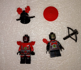 LEGO NINJAGO: The Golden Dragon (70503) - Minifigures Stone Army Warrior & Scout