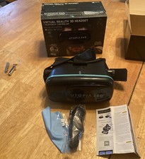 Virtual Reality 3D Headset Bluetooth Controller ReTrak Utopia 360 Smartphone