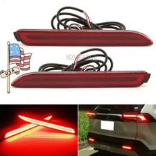 LED Brake Light Rear Bumper Reflector Driving for Toyota RAV4 19 2020 2021 2022