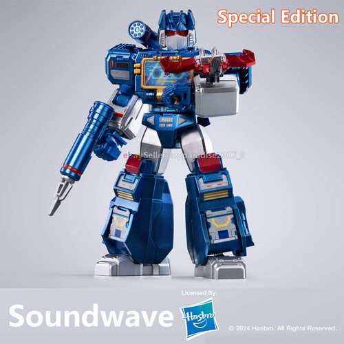 Figuras Blokees Transformers G1 4" Action Master Scale Soundwave Edición Especial - Imagen 35 de 44