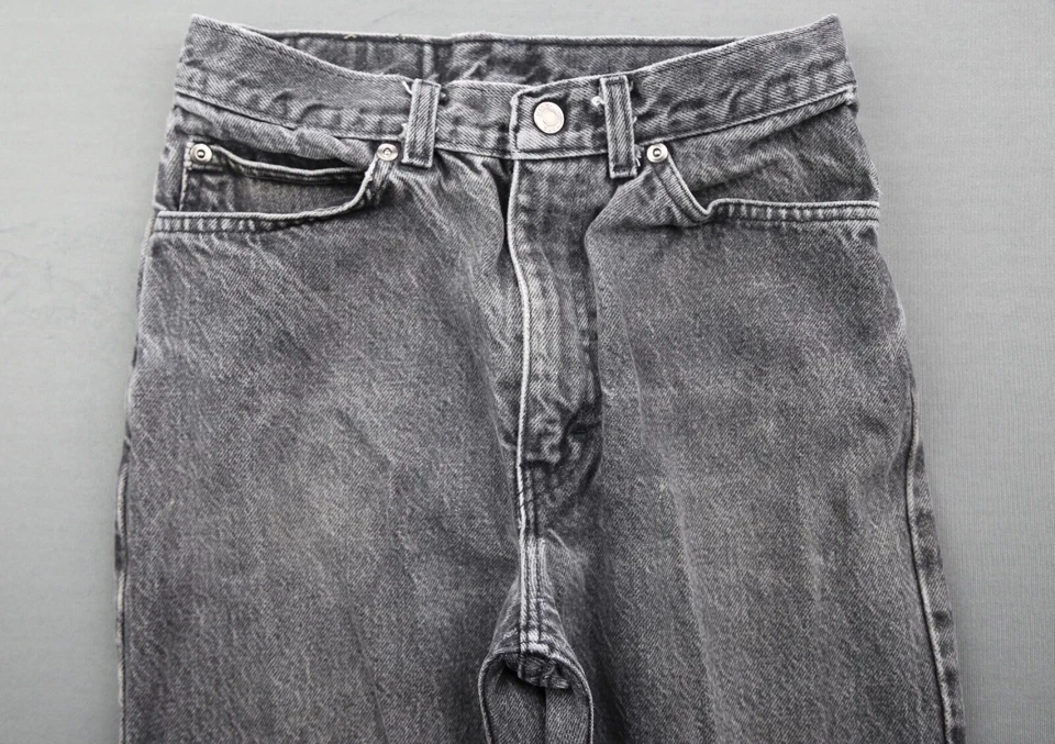 Vintage Boy's High Sierra Jeans Straight Cotton USA Gray Sz 16 Reg (Msr 26x28) - Image 2 of 4