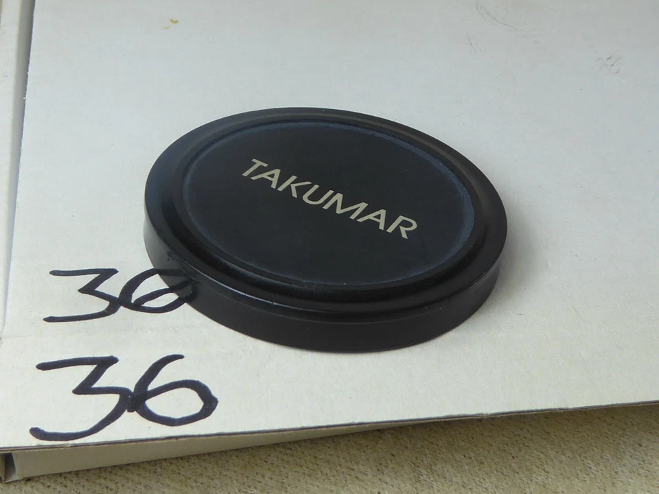 Genuine TAKUMAR / PENTAX 60 mm Front Lens Cap Plastic Slip On Japan FOR 58mm - Image 2 of 2