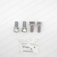 NEW GENUINE Subaru 901130011 Disc Brake Caliper Bracket Mount Bolt SET OF  4  