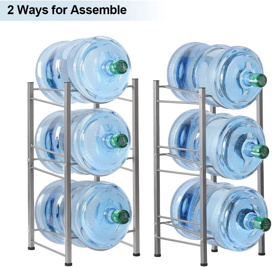 Bottled Water Container  Bottle-Up® Double Wide 3-Tray Rack