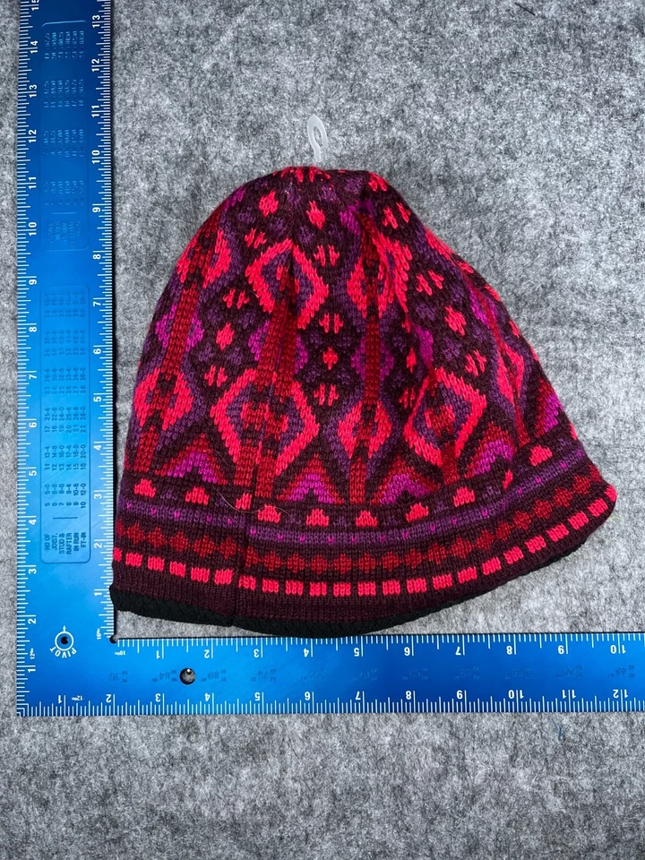 Columbia Beanie Toque Adulto Talla Única Rosa Acrílico Poli Forrado Térmico Reflectante Foto 4 de 4