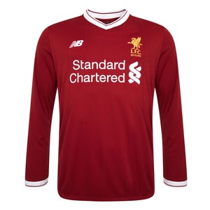 Maillot Domicile Liverpool LONGUES Maillot Domicile Liverpool LONGUES