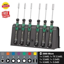 6pcs Precision Nutdriver Electronic Screwdriver Set for Craft Hobby RC Model Toy