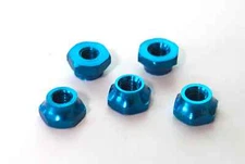 5PCS M4xD8.5xH5mm Aluminum Nut for RC Plane Boat Car (US SELL/SHIP)