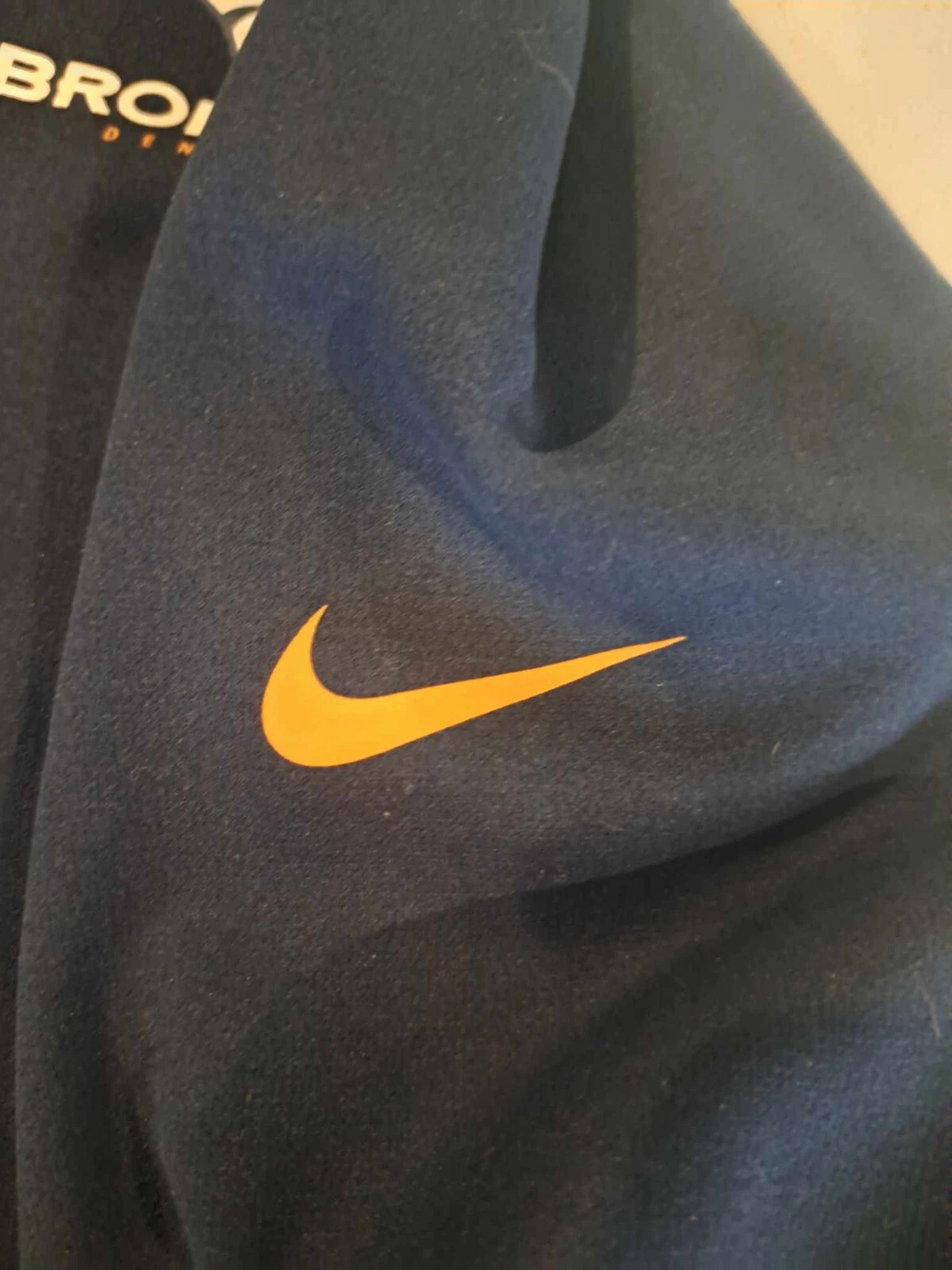 VETEMENTS Felpa con cappuccio manica lunga NFL Team Apparel uomo Large Denver Broncos