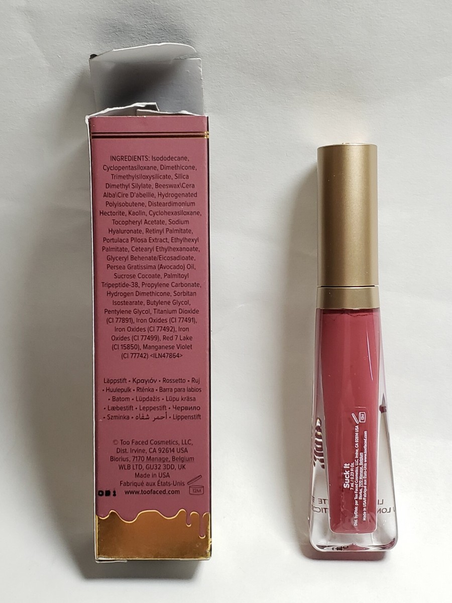 公式購入too Faced melted matt リップ Too Faced Melted Matte Long-Wearing Liquified Lipstick, 0.23
