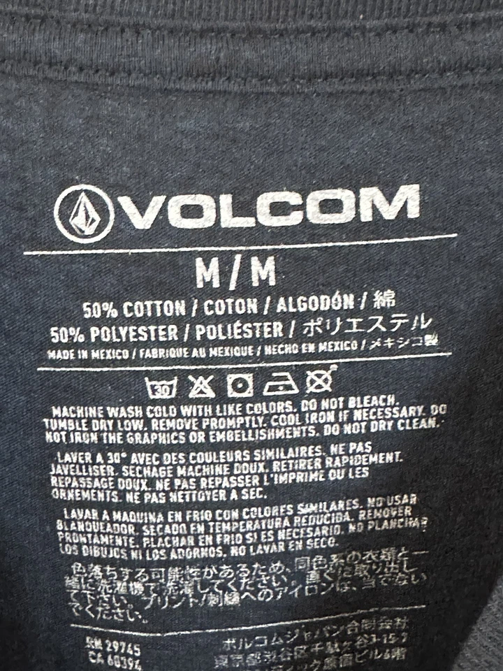 Mens Volcom Short Sleeve T Shirt Size M - Image 3 of 4