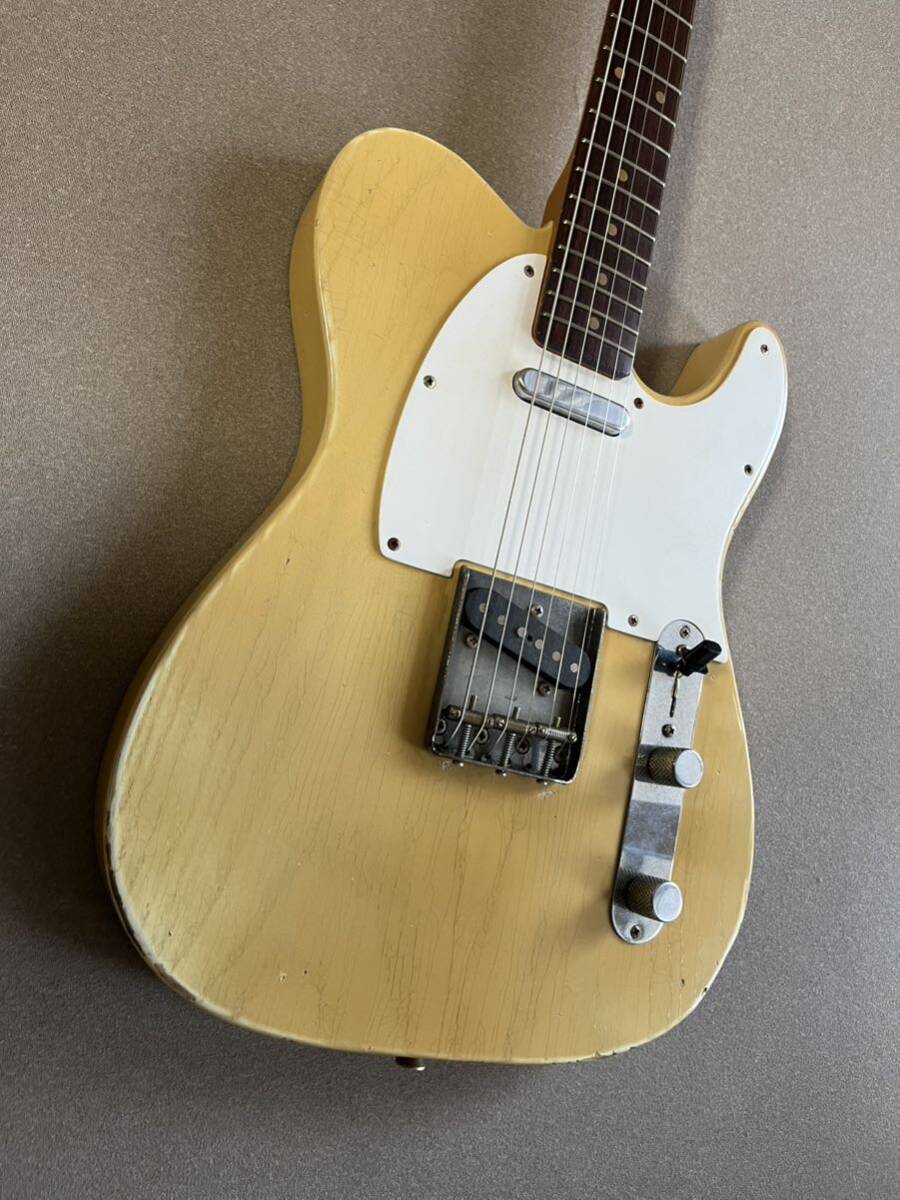 Electric Guitar Scoop Creation Works '62-TL Natural Ash Hard