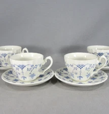 4 Myott Finlandia Cups & Saucers - Stafforshire England