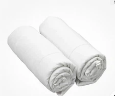 Equi-Essentials Pillow Leg Wraps 12x34”, Bright White, 12oz. Fill-New