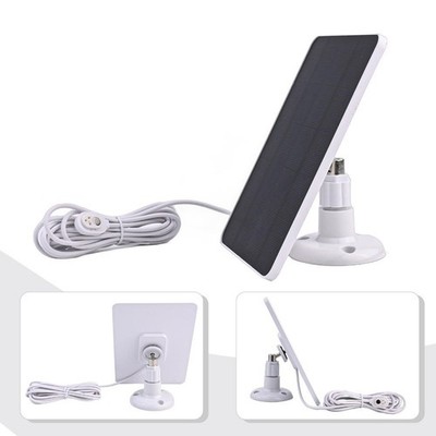 4W 5V Solarpanel mit 3 Meter Kabel für Arlo Pro 3 Ultra 2 Pro 5S Kameras