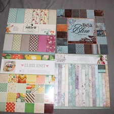 4 Scrapbook Paper Pack Books Various Brands