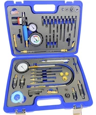 Kompressionstester Druckverlustprüfer für Benzin u. Dieselmotoren PKW LKW 1524