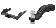 CURT Trailer Hitch Class 5 Tow Kit 2.5in Receiver & Tow Ball Mount - 15703 45372