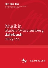 Musik in Baden-Wrttemberg. Jahrbuch 2023/24 - 9783662699164