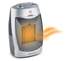 1500W / 750W Ceramic Portable Space Heater Indoor Electric Heater With Overheat