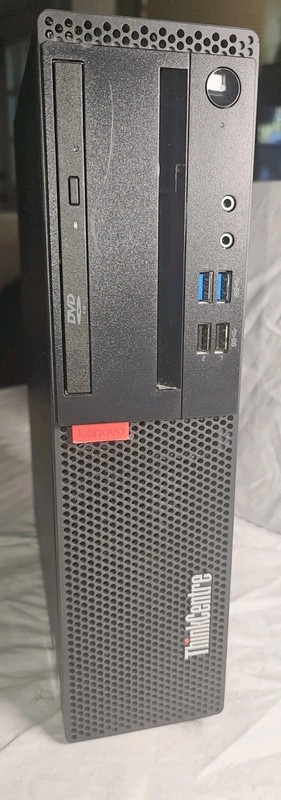 Lenovo ThinkCenter M725s Ryzen 5 Pro 2400g 256gb NVME 8gb Ram Tested