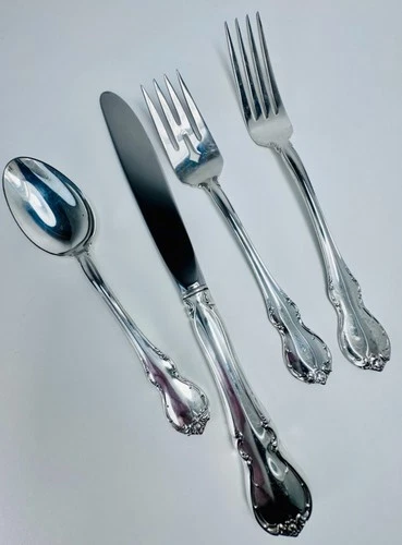 Towle French Provincial Sterling Silver 4 Piece Place Setting