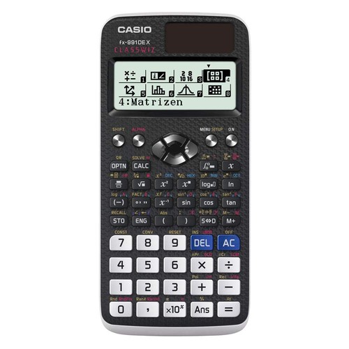 Kalkulator naukowy Casio FX-991DE X ClassWiz - czarny - Zdjęcie 2 z 6