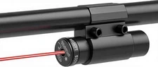 Mini Red Dot Laser Sight Scope with Barrel Clamp Mount for Rifle Shot Gun