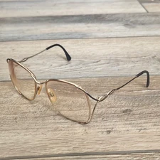 Vintage Marchon Womens Metal Wire Eyeglasses Frames Japan