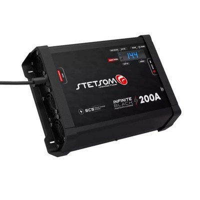 Stetsom Infinite 200 A Netzteil Ladegerät Akku Stetsom 200 A schwarz