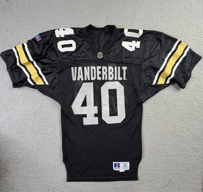 VTG 90s Vanderbilt Commodores #40 Football SEC Game Jersey Russell Made in USA