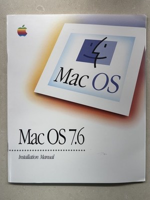Apple Mac OS 7.6 CD-ROM, Disk Tools, 2 Disks plus Mac OS 7.6 Installation Manual