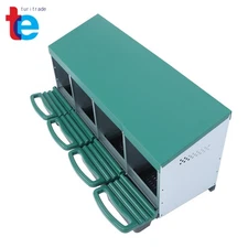 Chicken Nesting Box Hen Laying Nest Boxes Coop 4 Holes Rollout Egg Collection