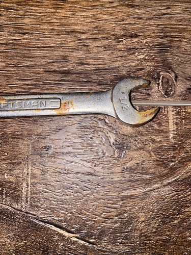 Craftsman 1/2" Combination Wrench Vintage VA 44695 Made in USA - Picture 3 of 7