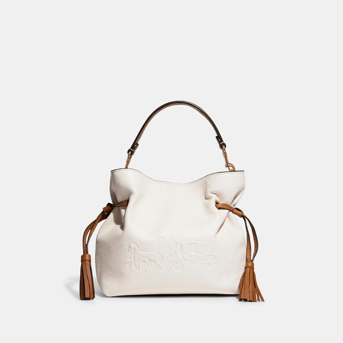 COACH Shoulder Bag Tassel 2way CA164 May 2022 New