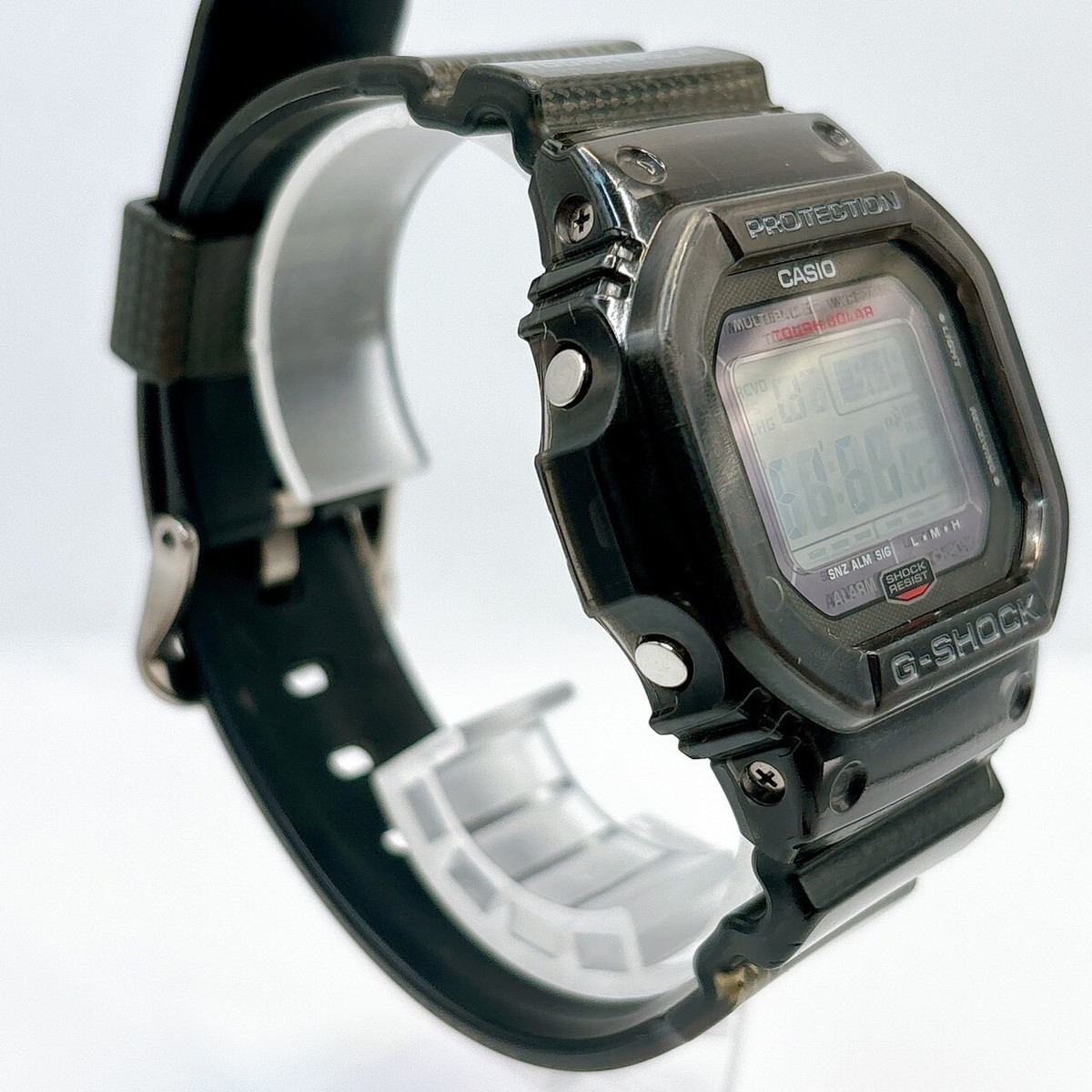 Excellent) Casio G-Shock GW-S5600-1JF Tough Solar Carbon Excellent) Casio G-Shock GW-S5600-1JF Tough Solar Carbon