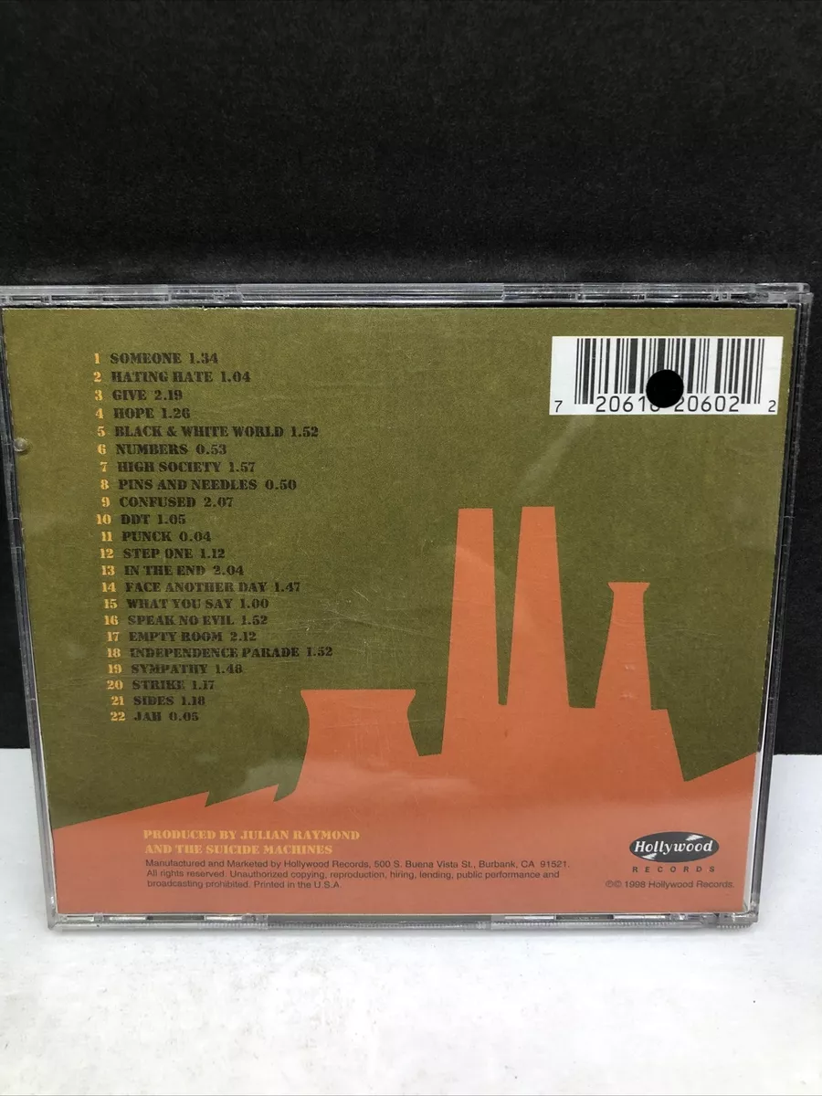 THE SUICIDE MACHINES BATTLE HYMNS CD USED