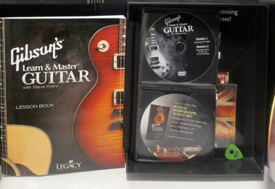 Gibson's Learn & Master Guitar Boxed Dvd/CD Set Legacy Of Learning