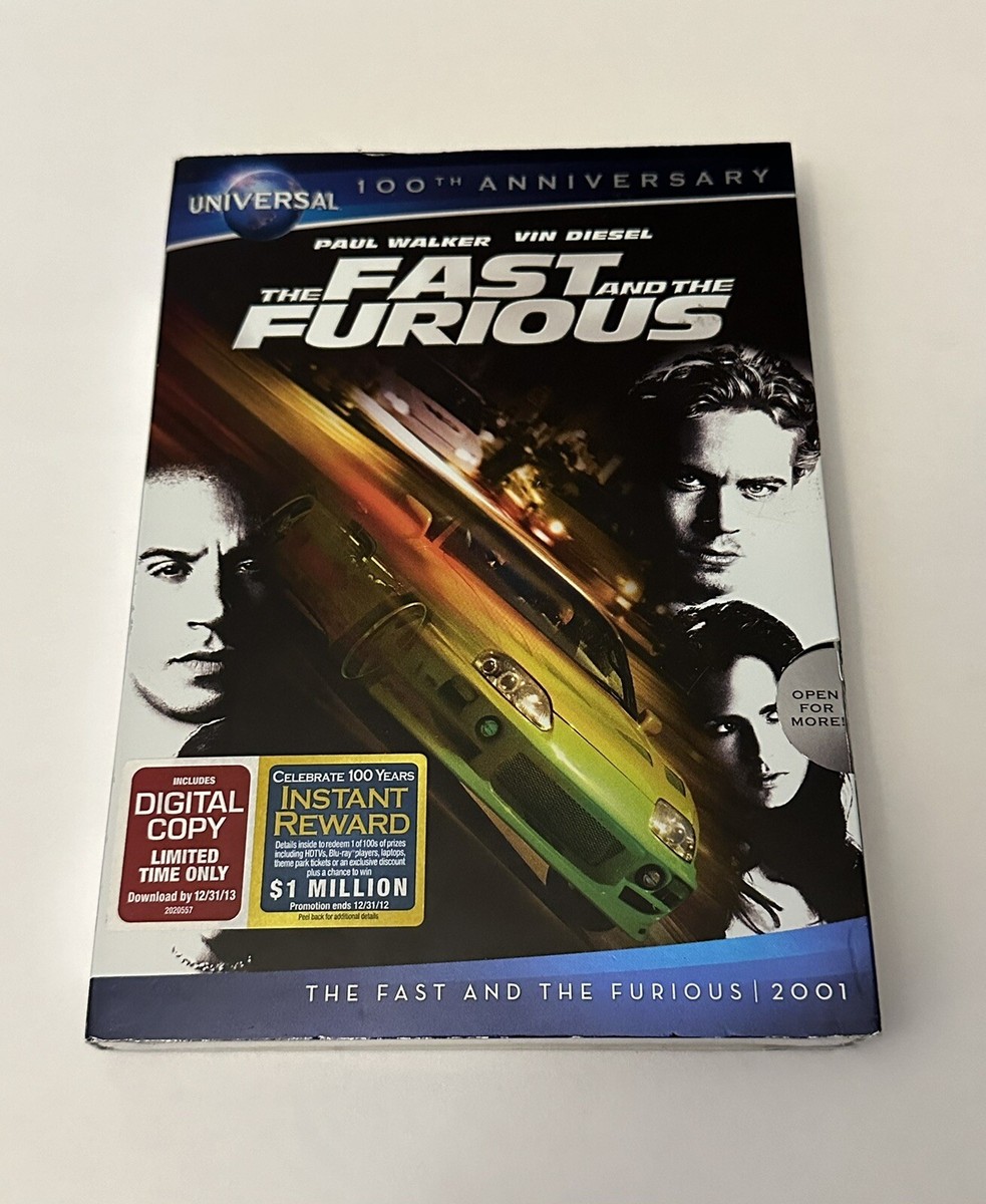 The Fast and the Furious - 100th Universal Anniversary (DVD